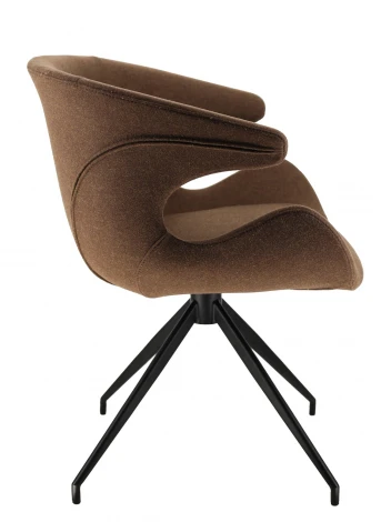 Обеденное кресло Everprof Liberty Ткань Коричневый