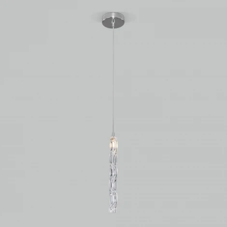 Подвесной светильник Eurosvet Lynn 50381/1 хром (220V, на проводе)