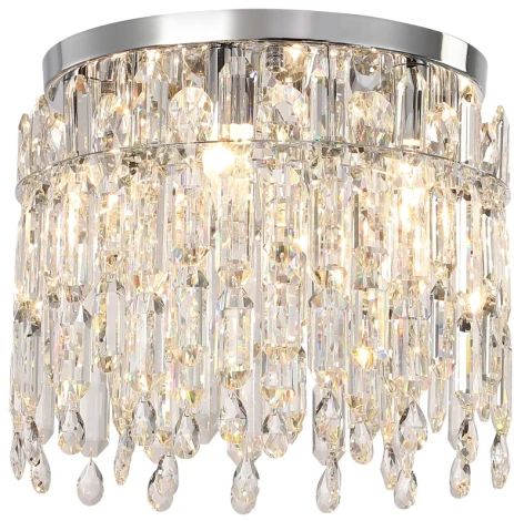 Подвесная люстра Legacy 2158/09/06C Stilfort (220V, хрусталь, подвески, круглые)