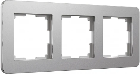 Рамка на 3 поста Platinum (алюминий) Werkel W0032606 (a059215)