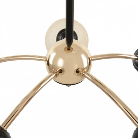 Потолочная люстра на штанге Arte Milano Napoli-329007 329007/5 GD.BK (220V)