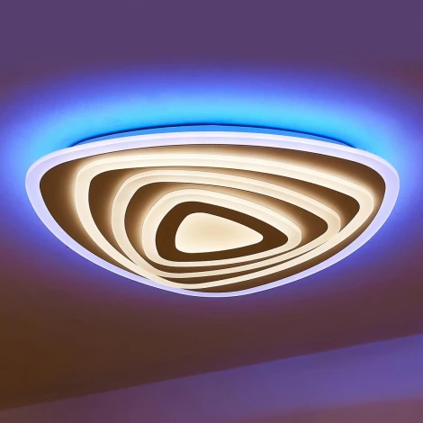 Потолочный светильник RGB Citilux Триест Смарт CL737A34E (LED, 220V, умный дом - Алиса, Маруся, Сири)