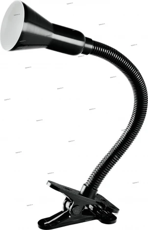 Офисная настольная лампа на прищепке Arte Lamp Cord A1210LT-1BK (220V)