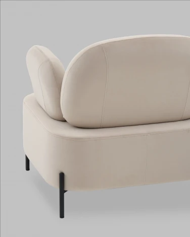 Кресло Кэнди велюр бежевый Stool Group арт.УТ000041757