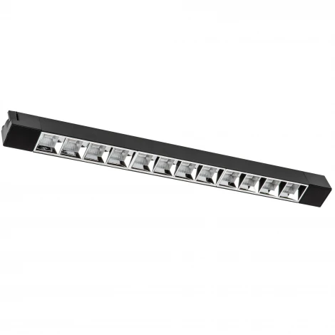 Трековый светильник однофазный, светодиодный 4000К 220V 30W Volpe ULB-Q282 ULB-Q282 30W/4000K BLACK