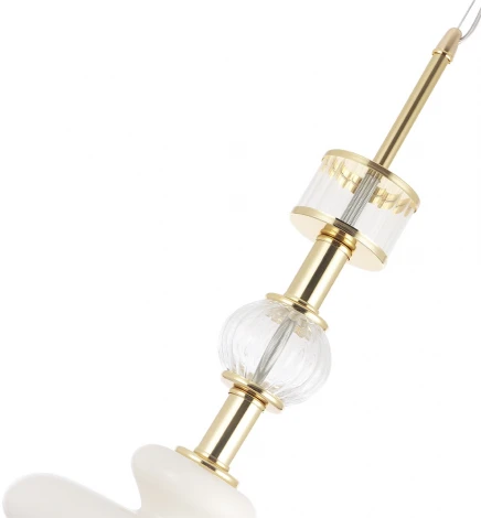 Подвесной светильник Crystal Lux VALENCIA SP1.1 GOLD (220V, на проводе)