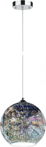 Подвесной светильник AM Group AM26 AM261-250 3D-CH (220V, на проводе, шар)