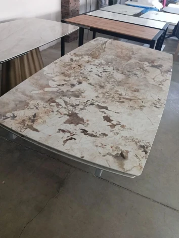 Стол БАТИСТ 200 цвет ПАТАГОНИЯ (PATAGONIA), керамика / ЛАТТЕ / ОРЕХ ЭККО M-City 64769