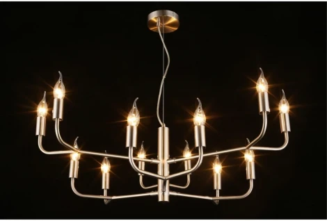 Подвесная люстра Aployt Evlalia APL.338.03.12 (220V, на тросе, свеча)