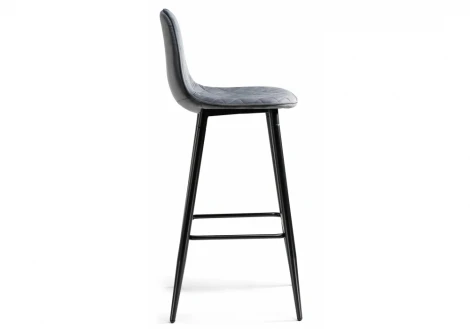 Барный стул capri dark gray / black