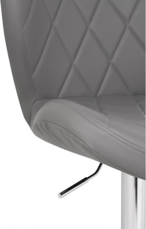 Барный стул Woodville Porch gray / chrome 15509