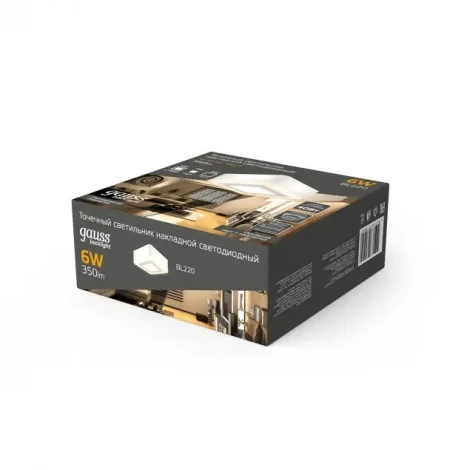 Накладной точечный светильник Gauss Backlight BL220 (LED)