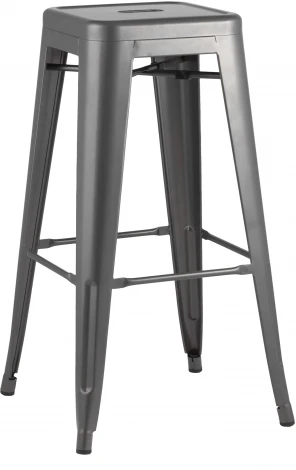 Стул барный Stool Group TOLIX серебристый матовый УТ000000495