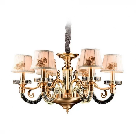 Подвесная люстра IDLamp Michel 404/6-LEDOldbronze