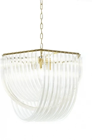 Подвесная люстра Lumina Deco Weddini LDP 6001-600 GD+CL