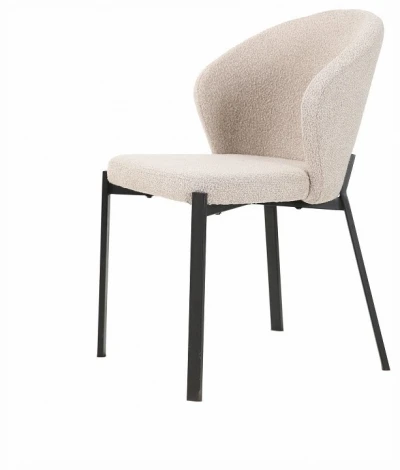 Стул Hesby Odda (комплект 2 шт) бежевый, черный