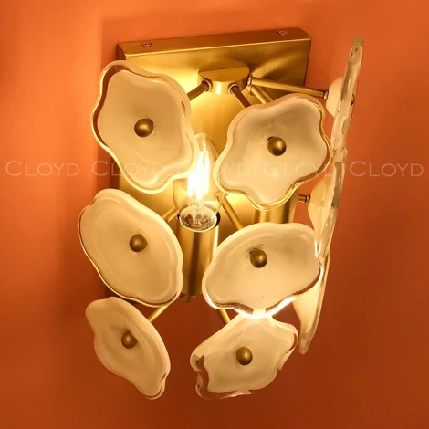 Бра с цветами Cloyd Efiopia 20393 (220V, цветы)