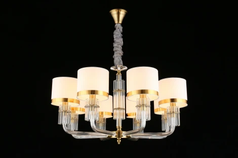 Подвесная люстра Elza APL.767.03.08 (220V, хрусталь, на цепи)