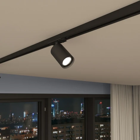 Трековый светильник Denkirs DK620 DK6201-BK (220V, круглые)