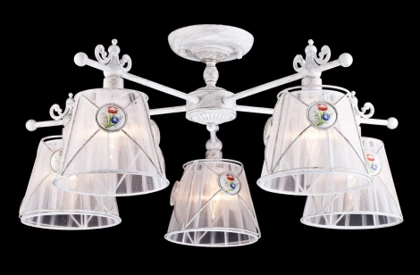 Подвесная люстра Maytoni Itella ARM620-05-W