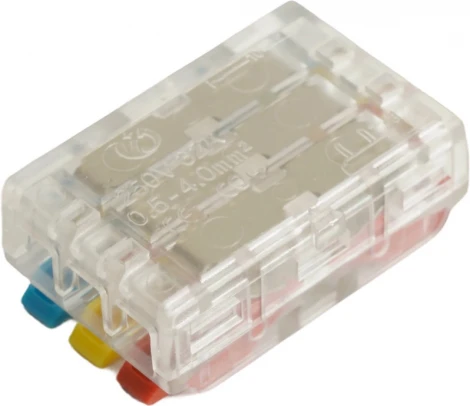 Клемма проходная Stekker 49785