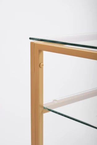 Консольный стол AllConsoles 1041-CG clear золотой