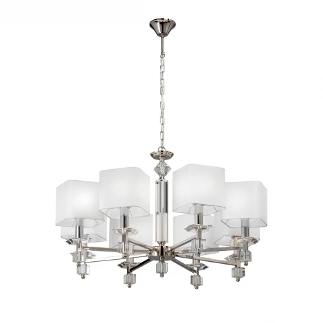 Подвесная люстра Vitaluce V3921/8 (220V, на цепи, куб)