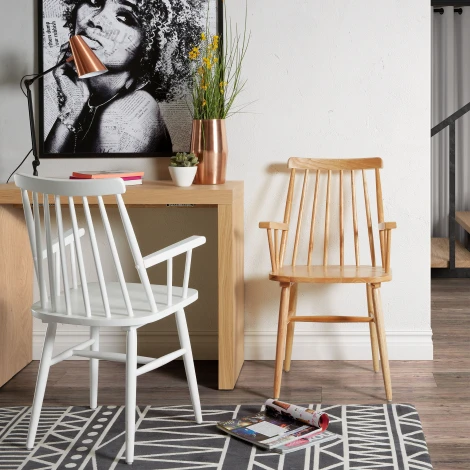 Обеденный стул La Forma (ex Julia Grup) Tressia (Каучук,Дерево,ДСП)