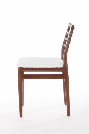 Обеденный стул Brunn Белый эко-кожа