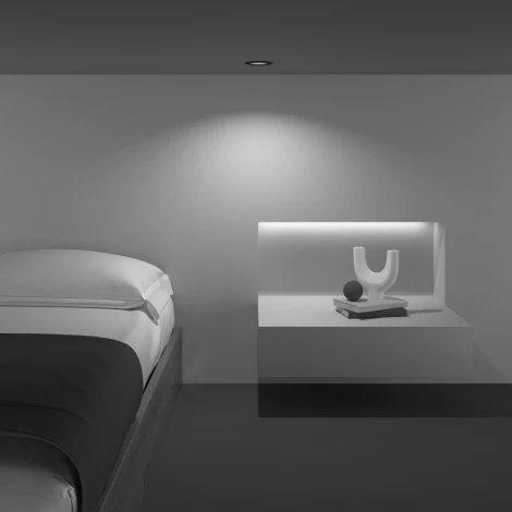 Встраиваемый светильник Yin GU10 1x50Вт Maytoni Technical DL030-2-01B (220V)