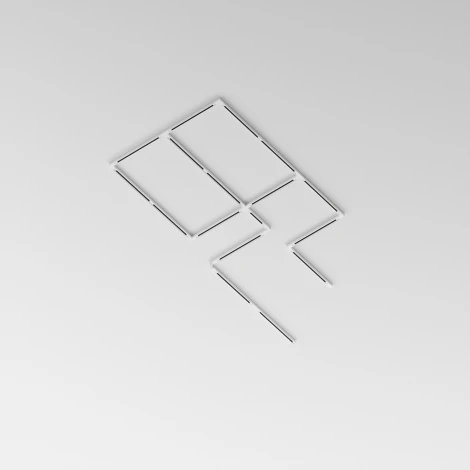 Шинопровод 2м Trinity накладной/подвесной белый (трехфазный) Maytoni Technical TRX005-312W (220V)