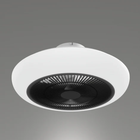 Потолочная люстра светодиодная с вентилятором на штанге с пультом Lightera Primus LE241PL-450W (Умный дом, Алиса, Голосовое, WiFi)