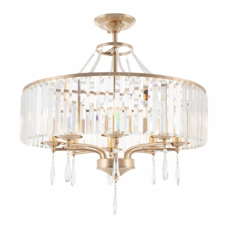 Потолочная люстра на штанге Arte Milano Sorrento-1009 371009/8/50/600 GD