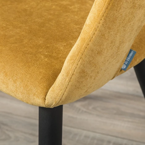 Стул R-Home Hugs желтый/черный