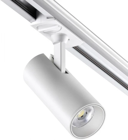 Светильник трековый однофазный трехжильный Novotech Selene 359152 PORT белый IP20 LED 15W 220V 4000К 1440Лм (круглые)