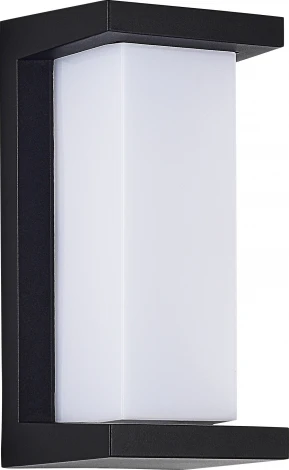 Настенный светильник уличный ST Luce Combo SL9532.411.01 черный/белый LED 1*15W (220V, IP65)