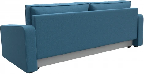 Диван прямой Лига-009 (Голубой/Рогожка) Лига Диванов арт.124625