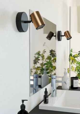 Спот Eglo Consuma 1 300587 1X5W(GU10) IP44 сталь бронзовый черный