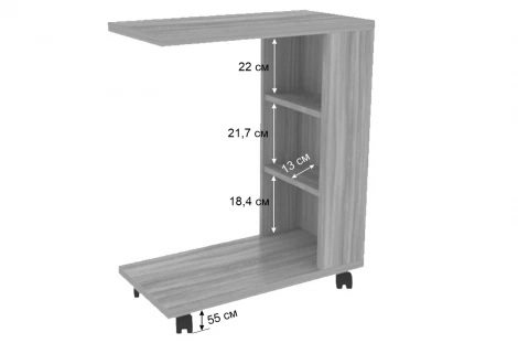 Столик прикроватный Мальта Mebelson SP-002.2553