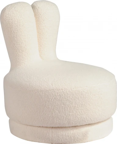 Пуф Банни ST05, 55х55х61 см, белый IST-CASA