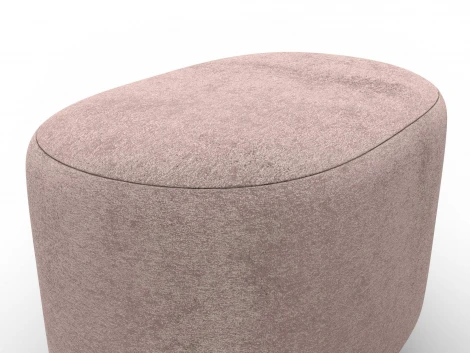 Пуф 003 (ДСП,Фанера/Дерево/Велюр/Бежевый) Лига Диванов 132358