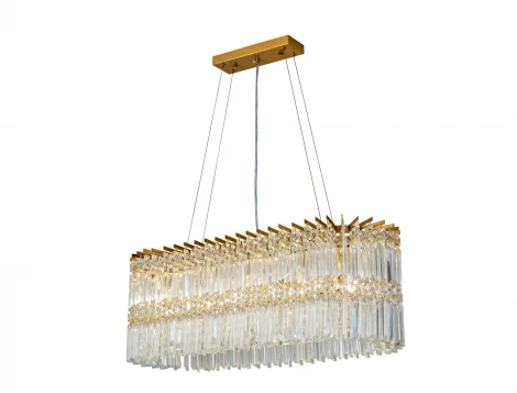 Подвесная люстра Zortes Ice queen ZRS.30514.9 (220V, хрусталь, на тросе, IP21)