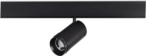 Магнитный трековый светильник ST Luce Skyline 48 ST357.436.20 ZOOM Черный LED 1*20W 48V (круглые)