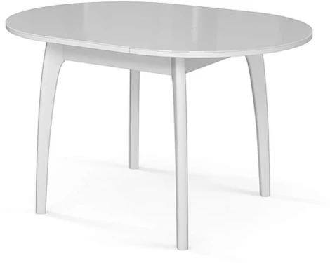 Стол М46 белый/стекло белое optiwhite Dikline 00-00060582