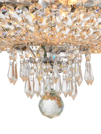 Потолочная люстра Natali Kovaltseva Barocco 81404/4C CHROME