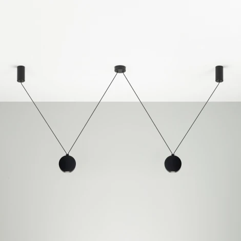 Подвес SPX-HANG-CANOPY-R70-L1500 (BK) (Arlight, Металл) 036979