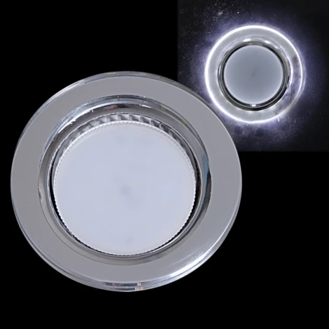 Встраиваемый точечный светильник Reluce 53304-9.0-001LF GX53+LED4W CL (220V, круглые)