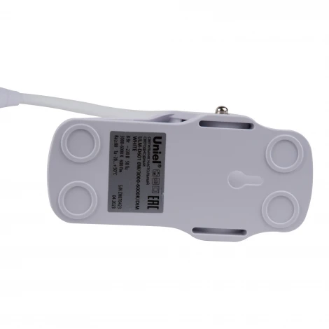 Настольная лампа на прищепке Uniel ULM ULM-D601 8W/3000-6000K/DIM WHITE