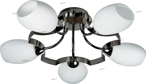 IDLamp 601 601/5PF-MOONDarkchrome
