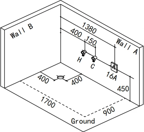 Акриловая ванна Gemy G9246 B R